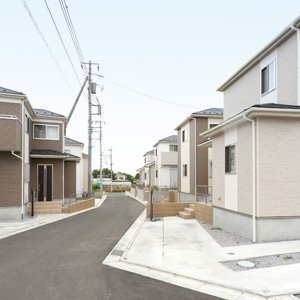 大規模な宅地造成から48棟もの戸建住宅の家並みが誕生！