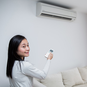 風量設定は自動運転で節約