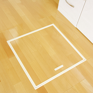 床下収納もスペースを活かせる