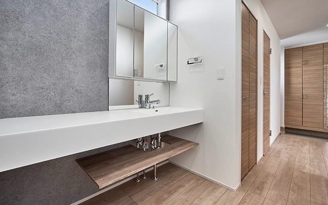 独立したオープンサニタリー