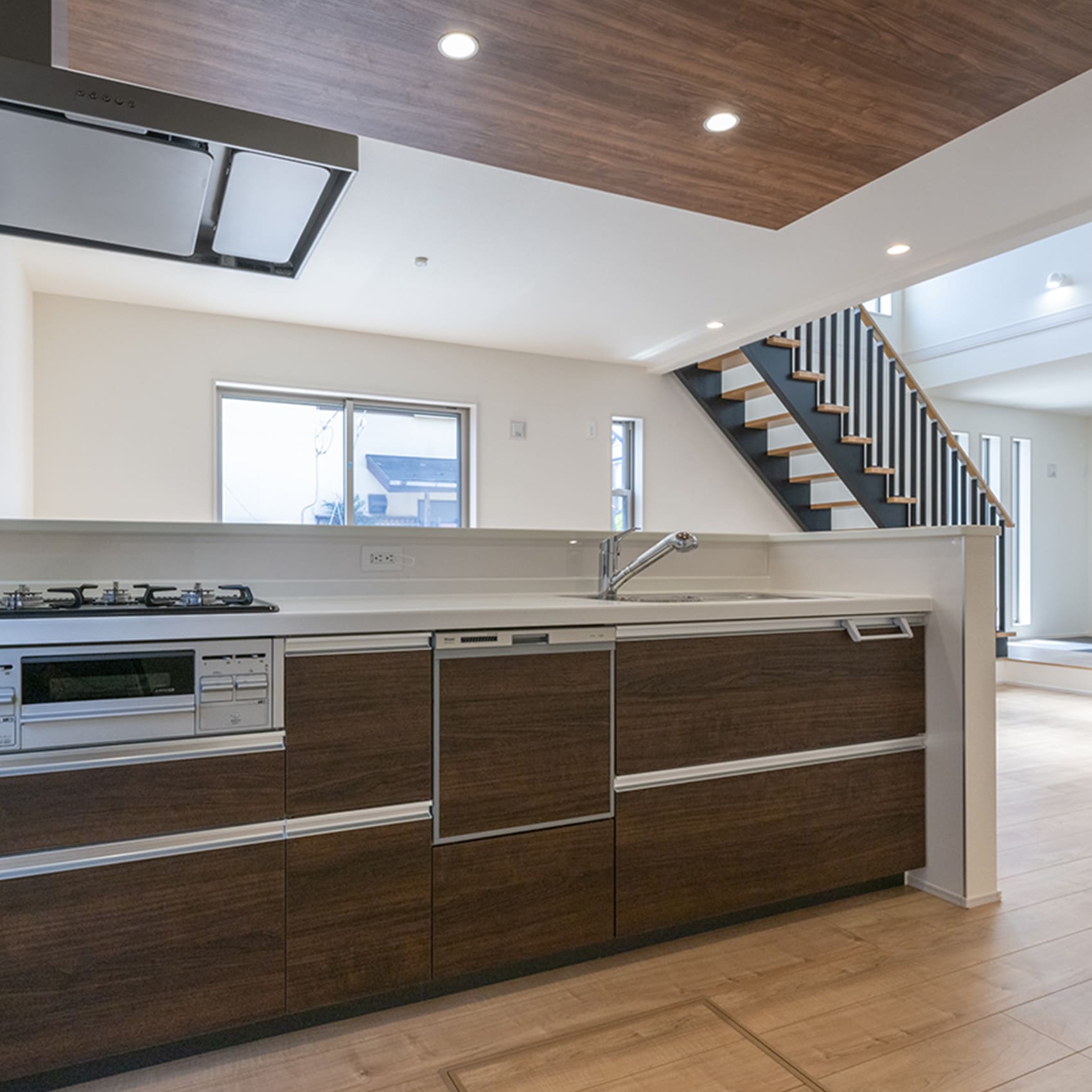 ブルーミングガーデンのキッチン事例の画像