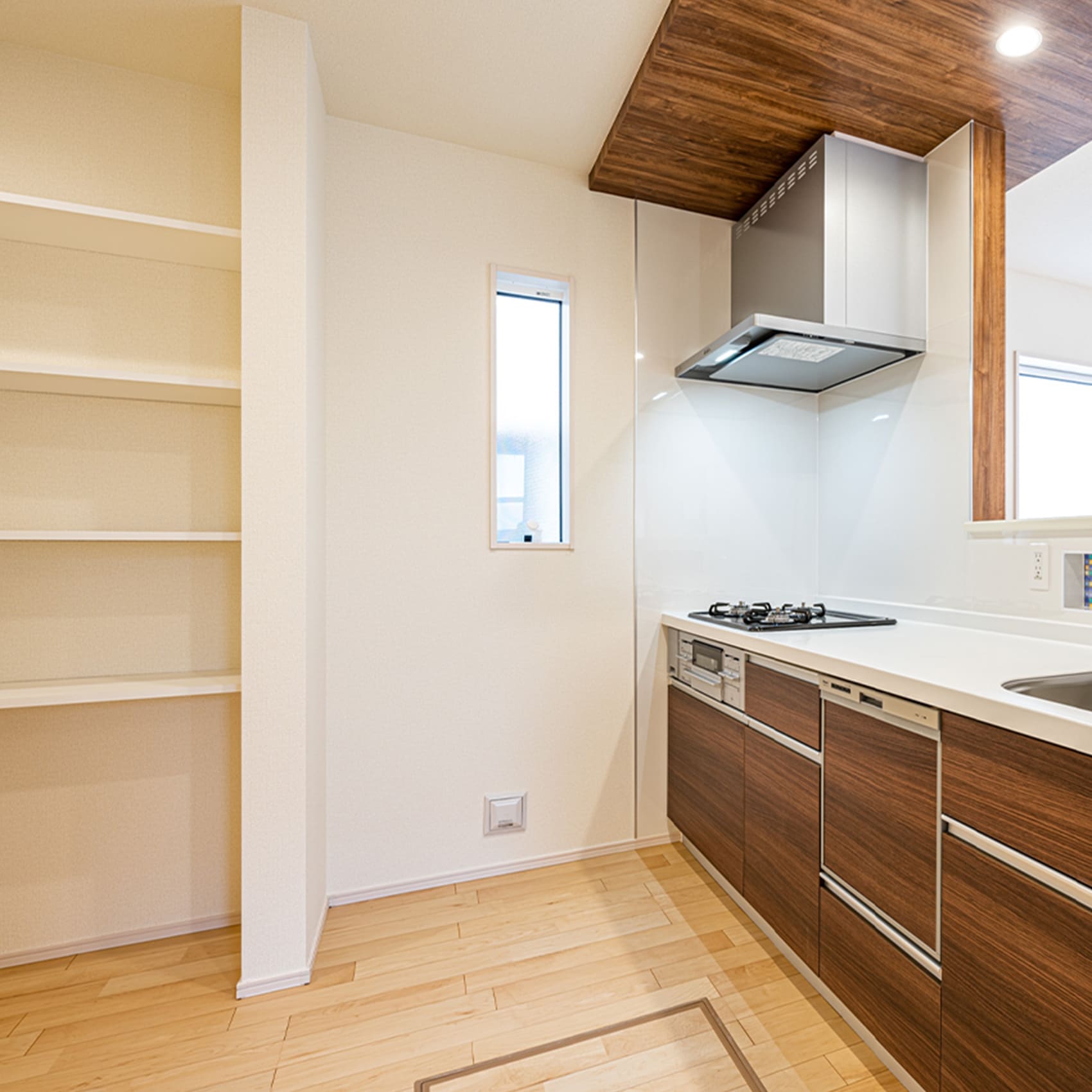 ブルーミングガーデンのキッチン事例の画像