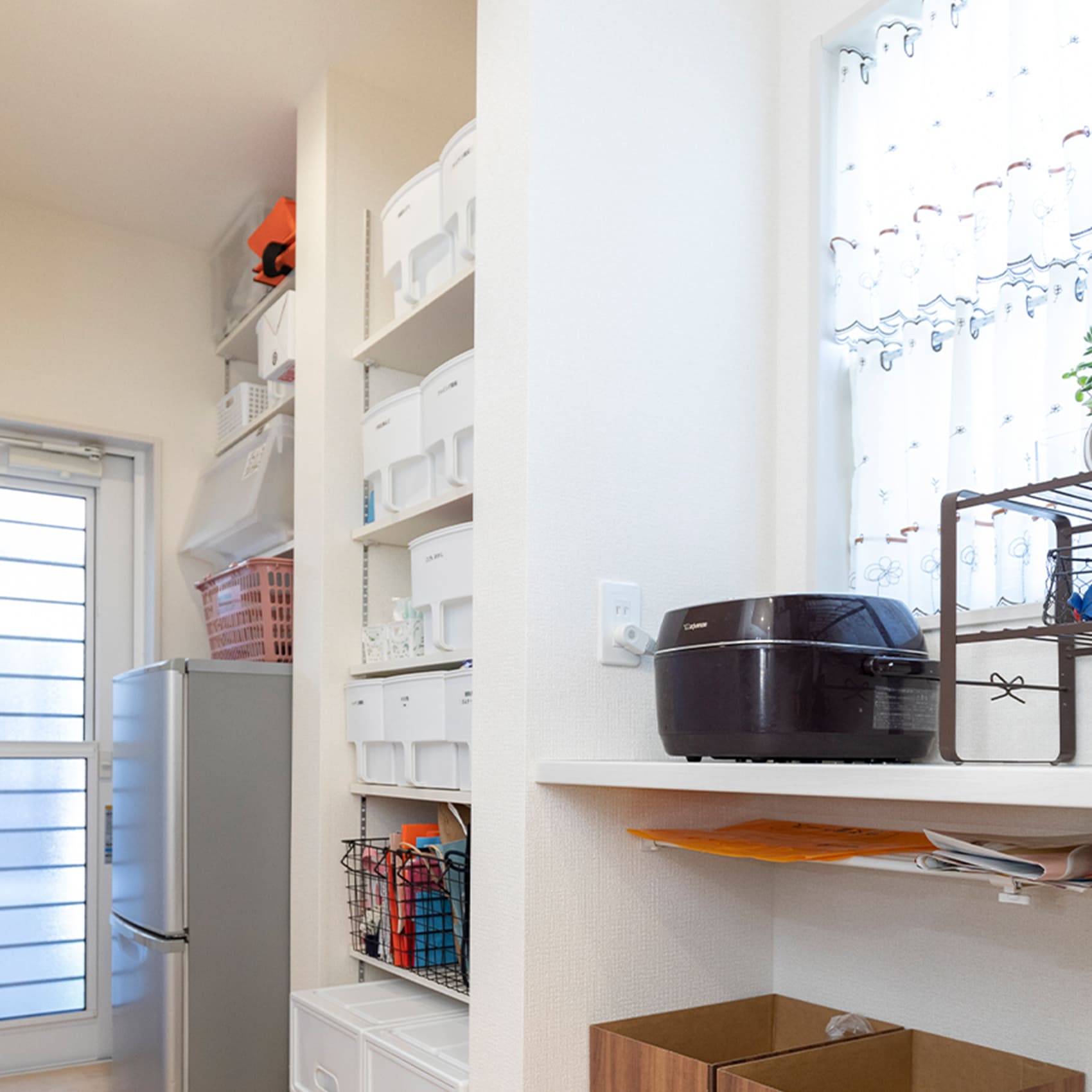 ブルーミングガーデンのキッチン事例の画像