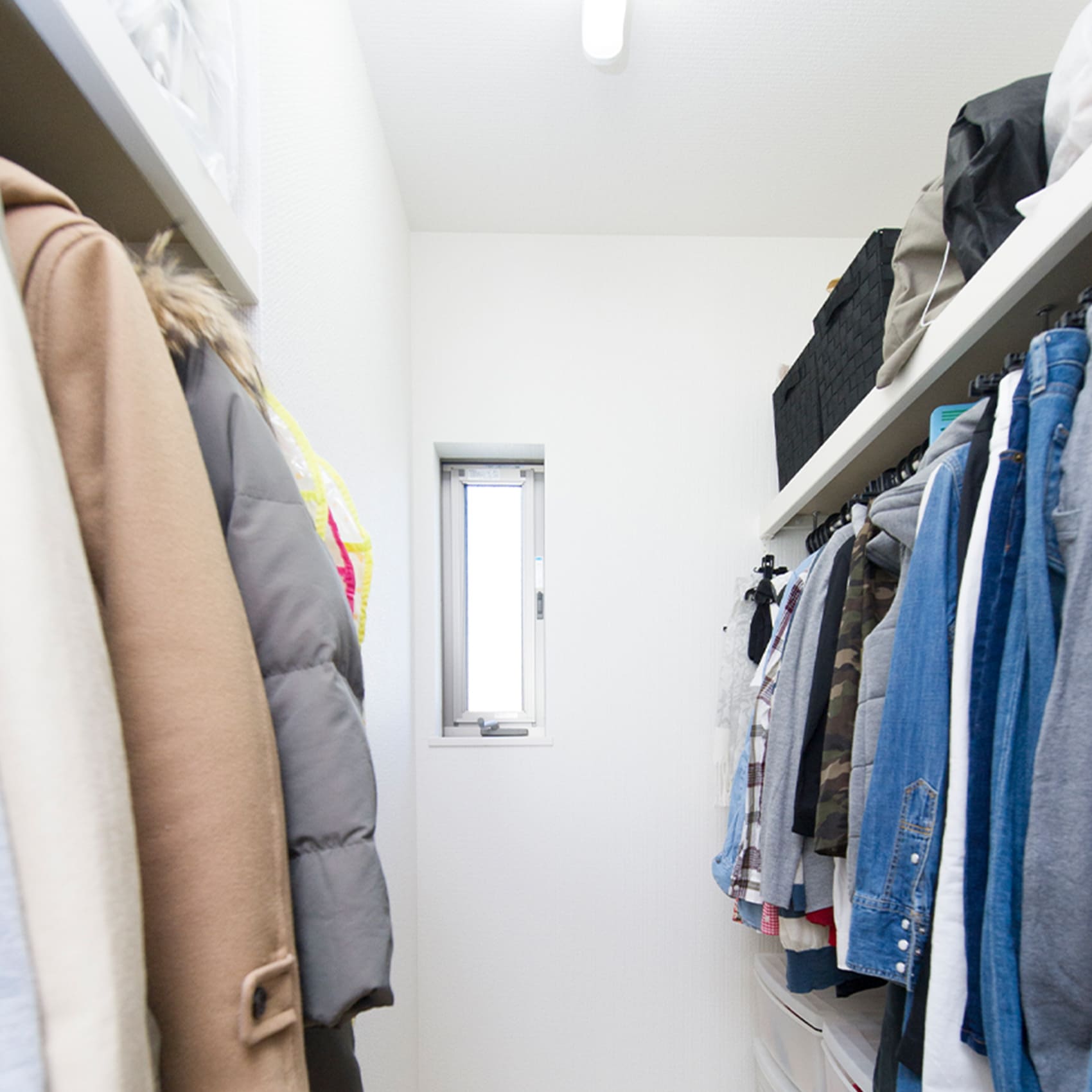 ブルーミングガーデンのクローゼット事例の画像