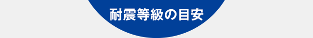 耐震等級の目安