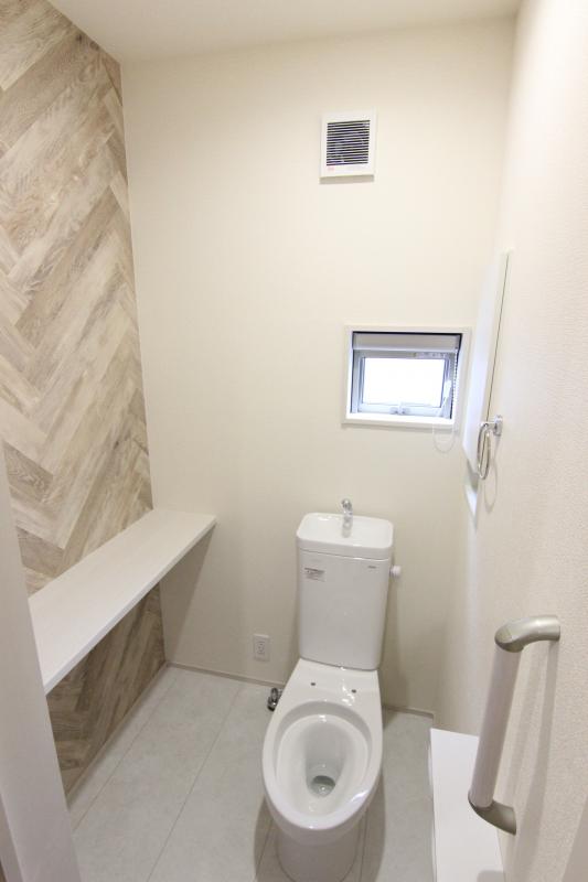 トイレ　※1階2階ともにウォシュレットは設置されます。