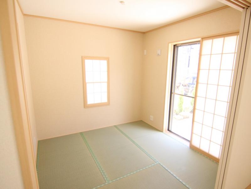 2号棟4.5帖和室（2022年7月撮影）畳のお部屋があると落ち着きますね。