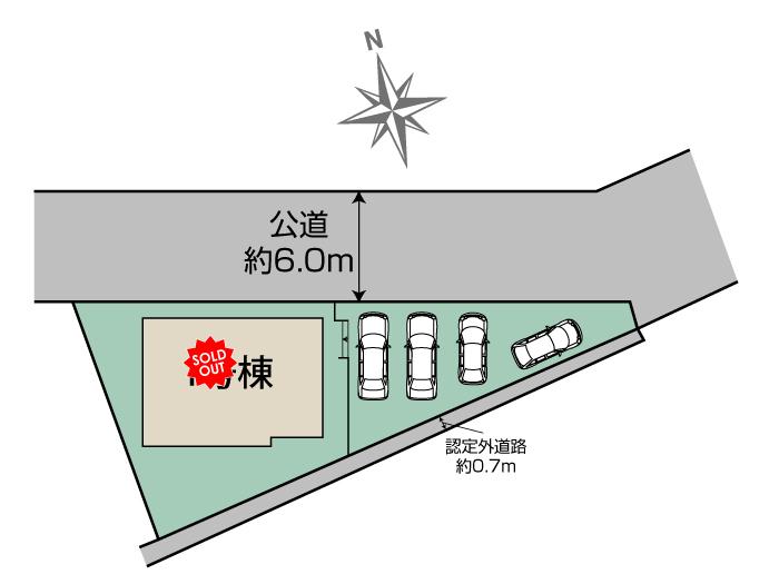 羽生市神戸 区画図
