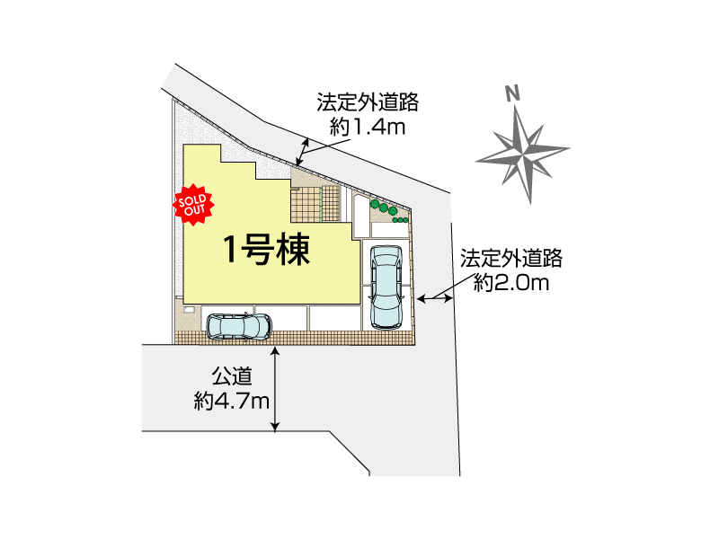 平塚市公所2期 区画図