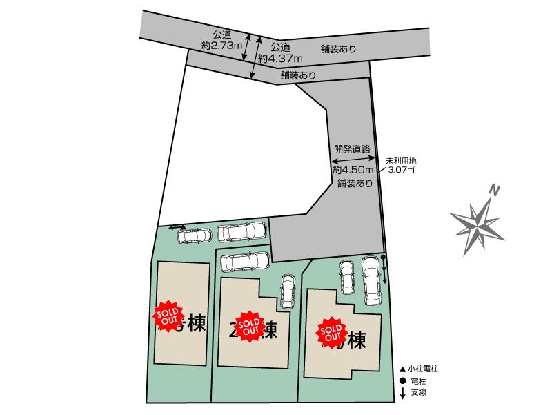 羽村Ⅲ期 区画図