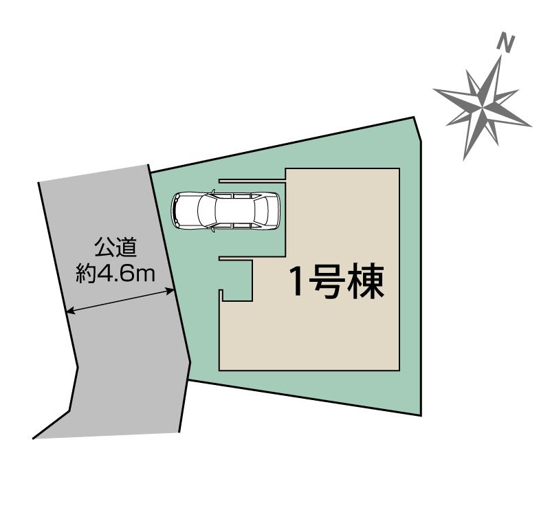 神戸市垂水区舞子坂2丁目1棟　区画図