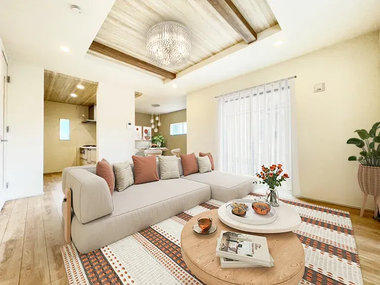 家具付きLDKイメージ