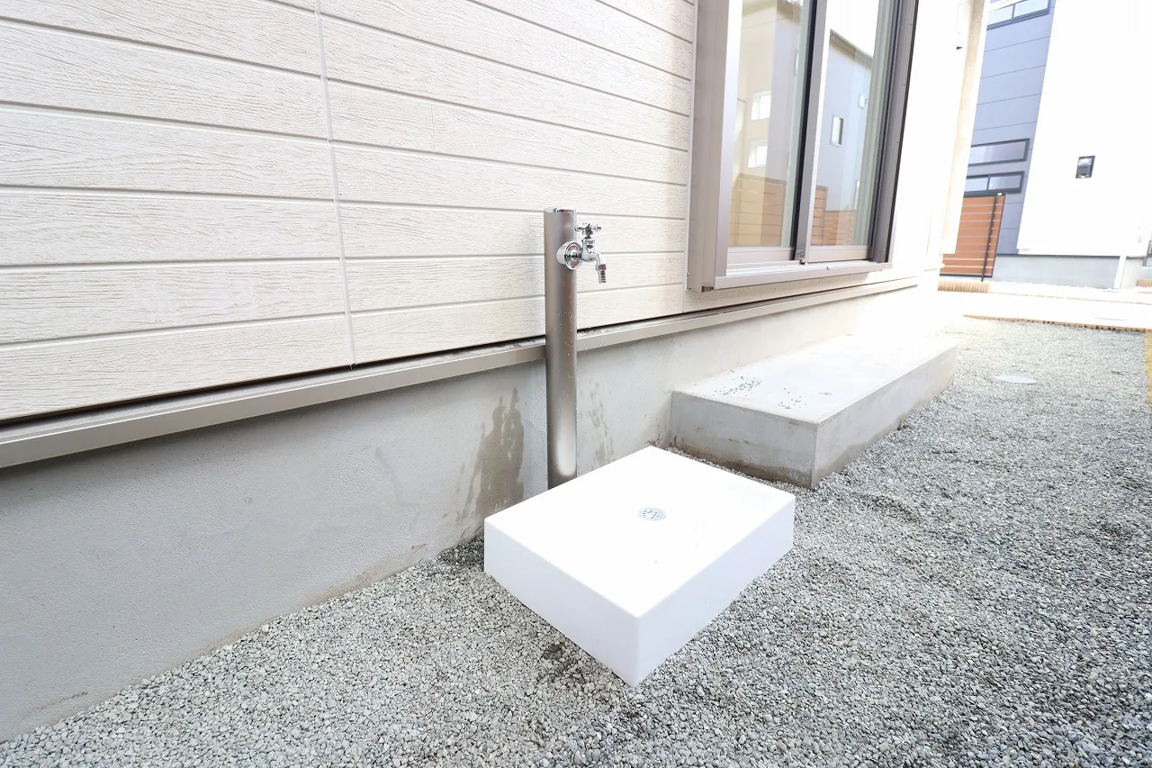 【12号棟】庭先水栓