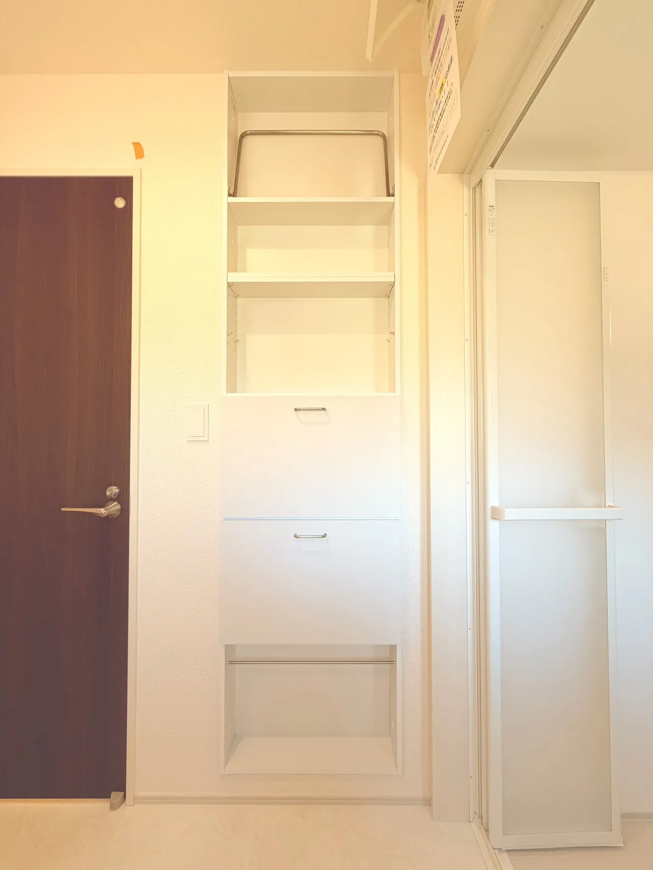 【13号棟】洗面室内サニタリーボックス