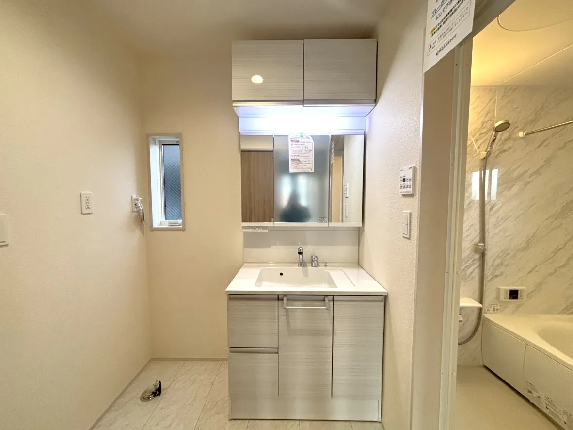 1号棟洗面台(2025年12月撮影)
