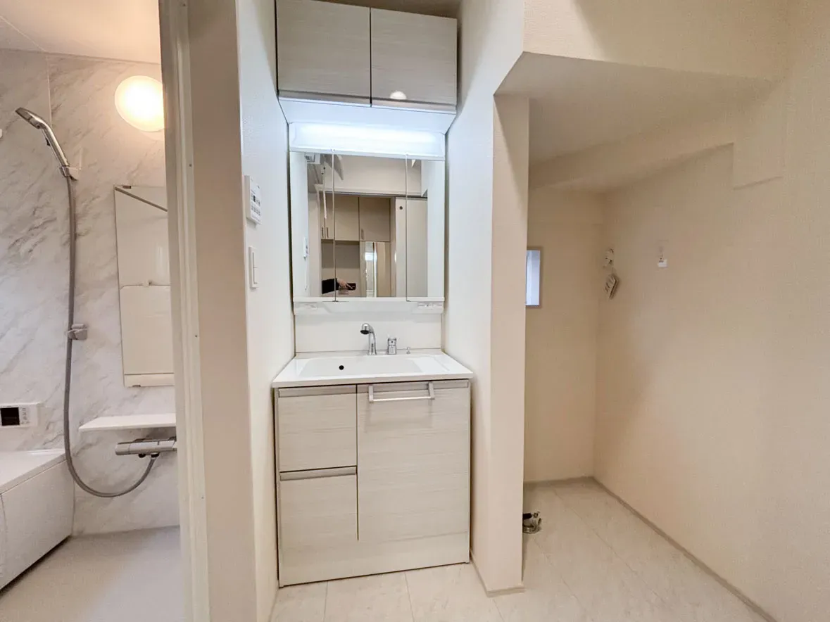 5号棟洗面台(2025年12月撮影)