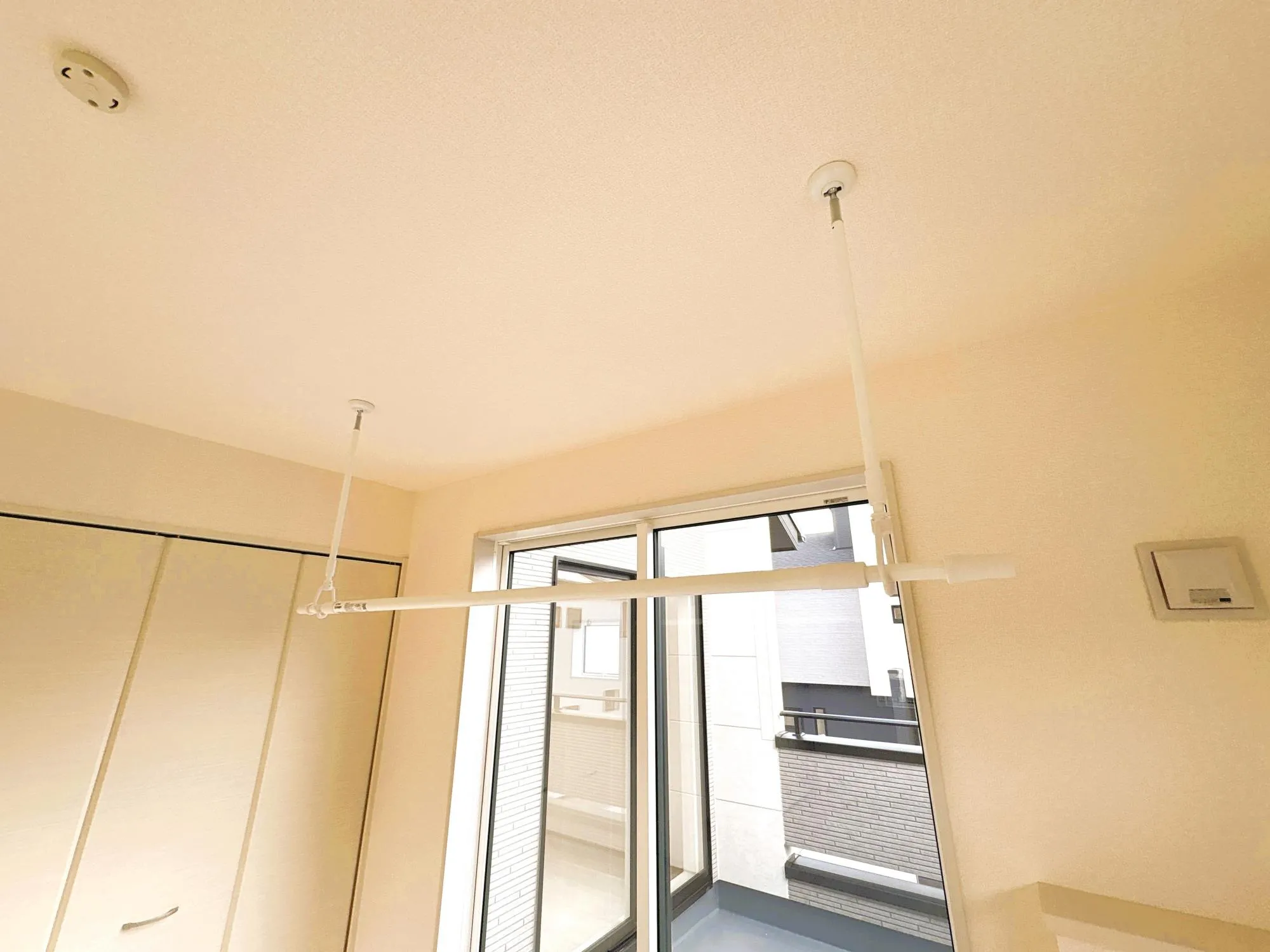 4号棟　室内物干