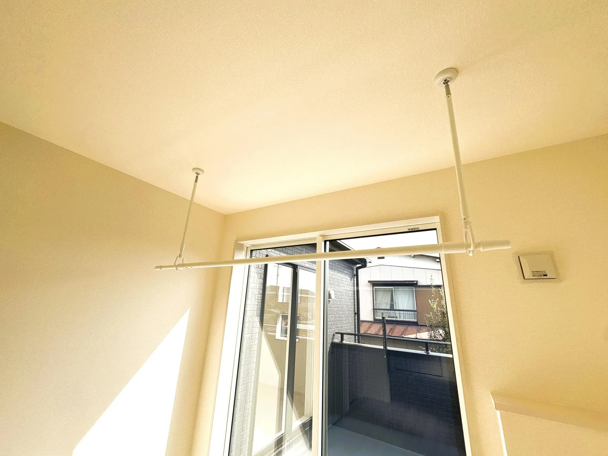 7号棟　室内物干