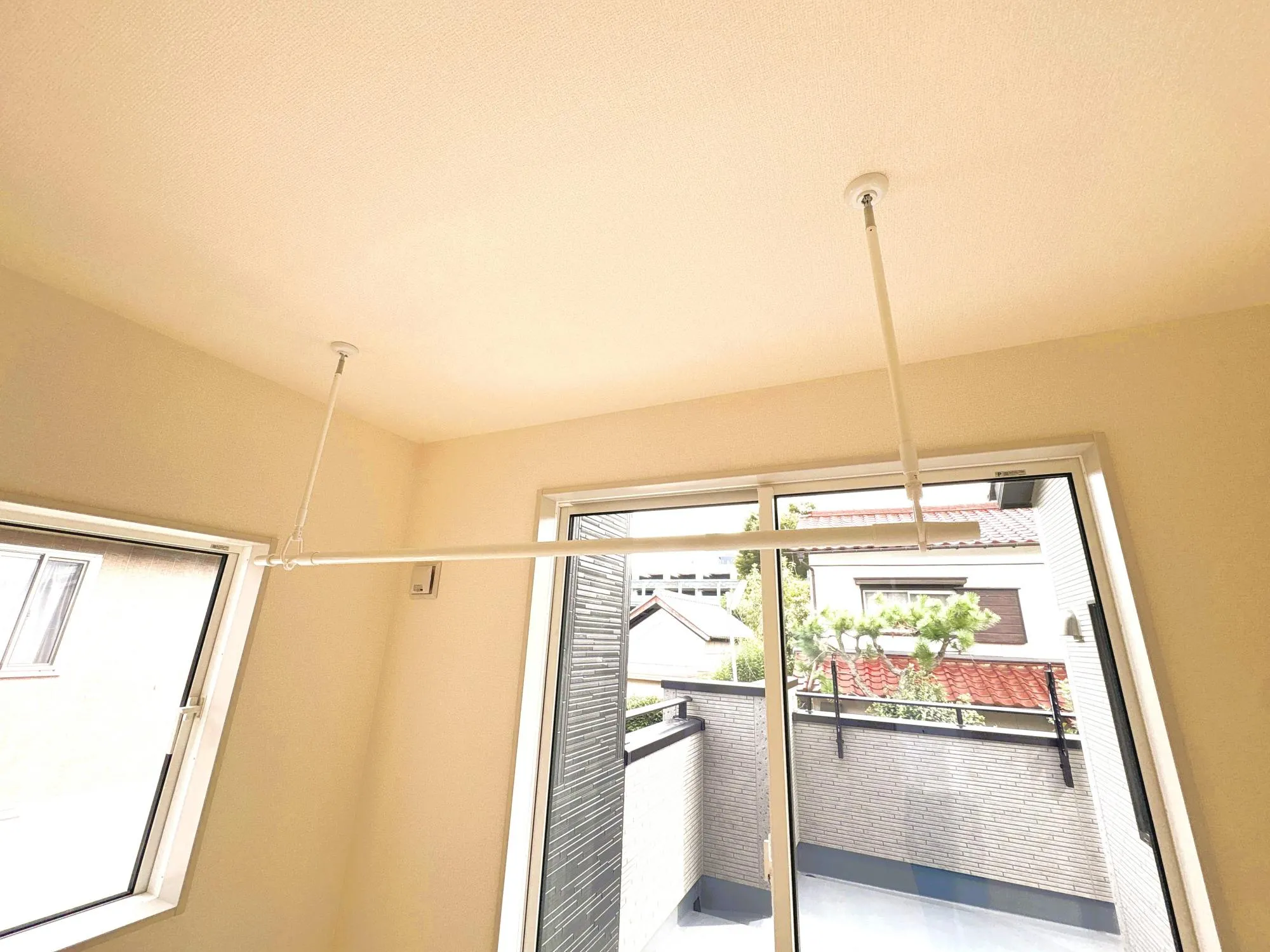 8号棟　室内物干