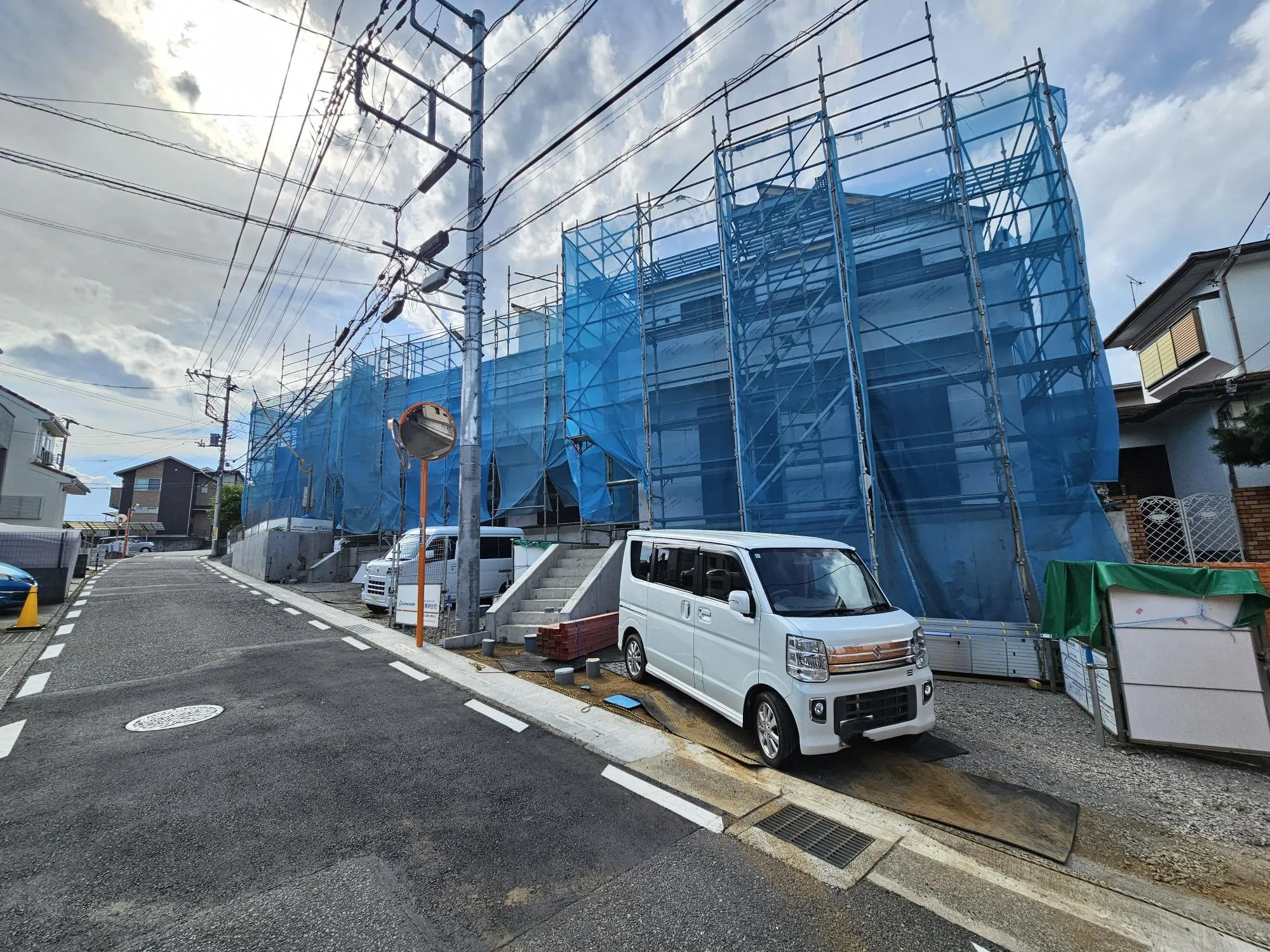 販売現地(R8.5.9)
建物上棟工事が終わりました!
