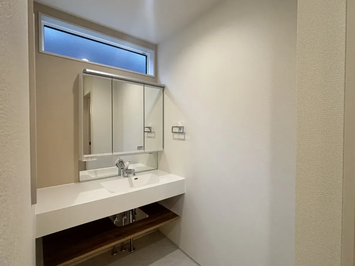 3号棟洗面台(2025年10月撮影)