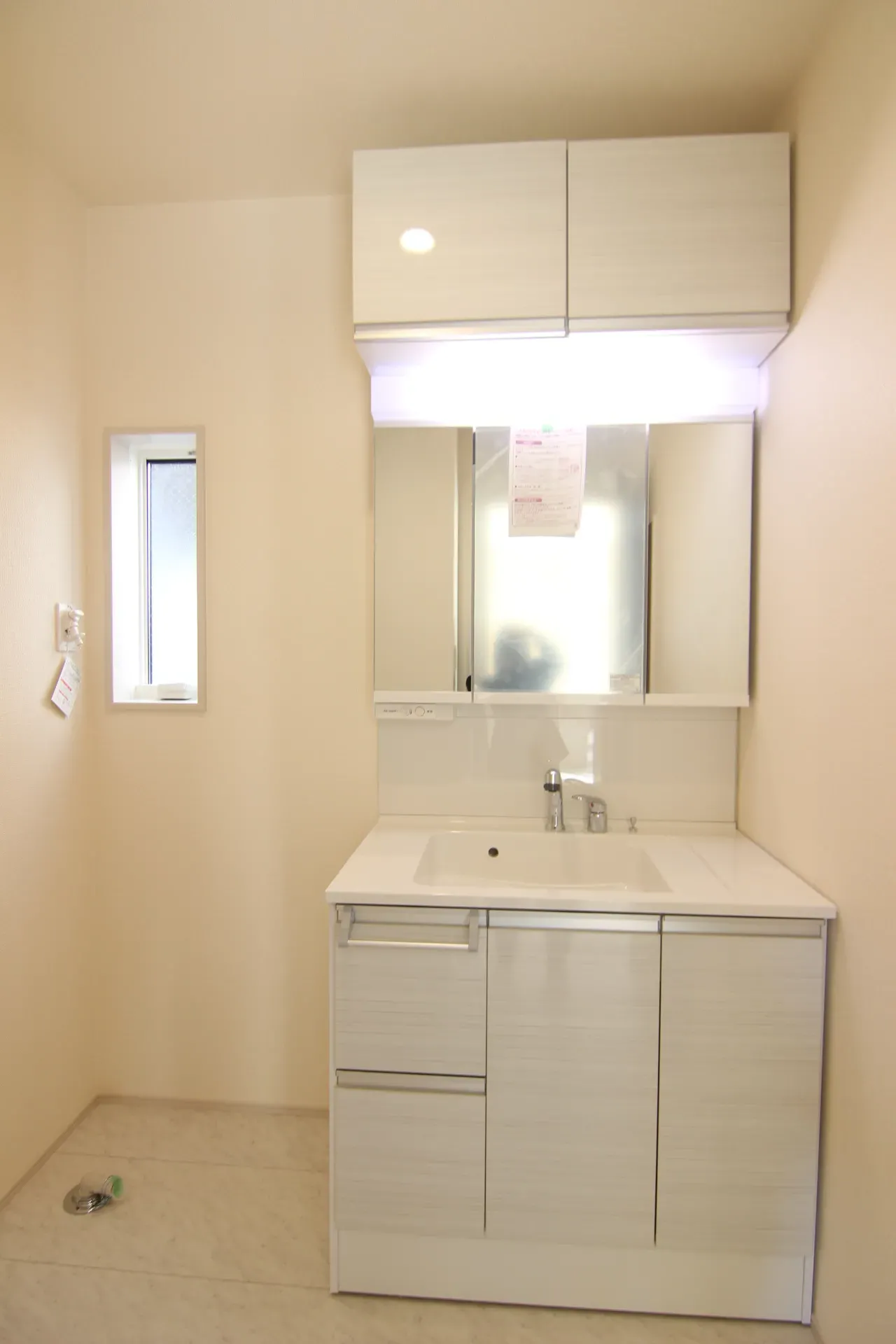 1号棟洗面台(2026年1月撮影)