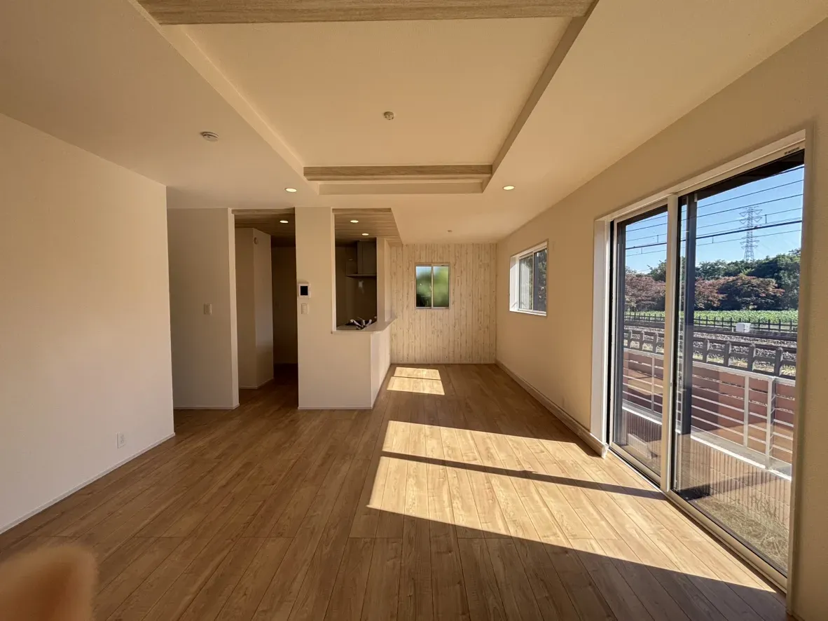 1号棟LDK18.75帖(2025年10月撮影)