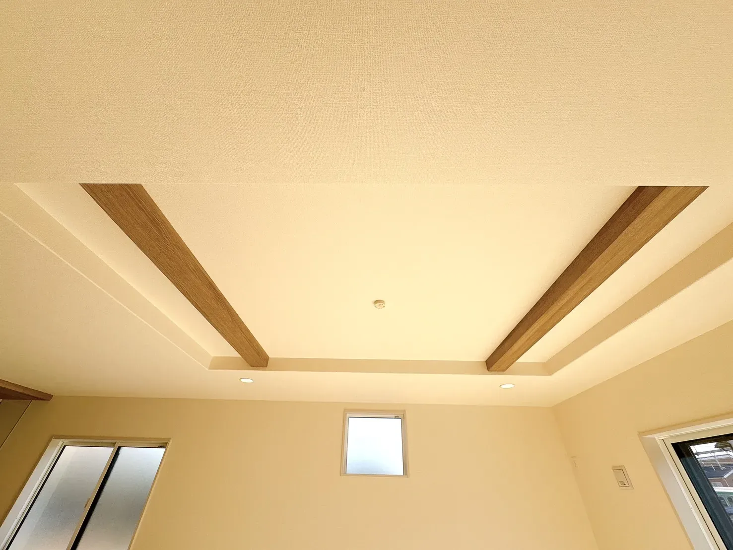 【折上天井】開放感あふれる折上天井♪
