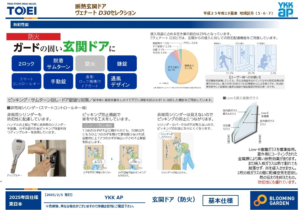 【仕様】玄関扉