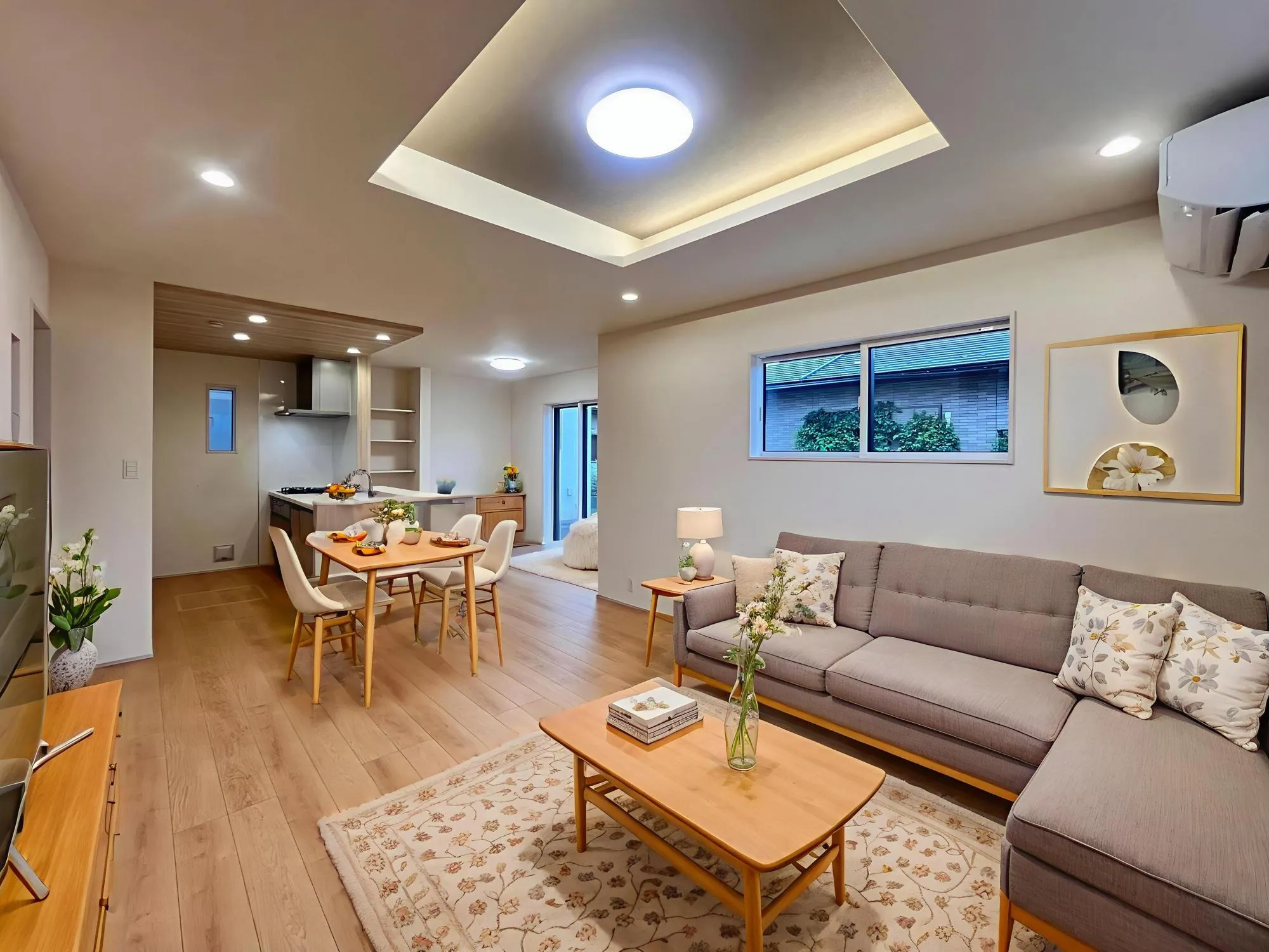 【1号棟】LDK19.5帖※家具はCGになります。家具付き販売ではございません。