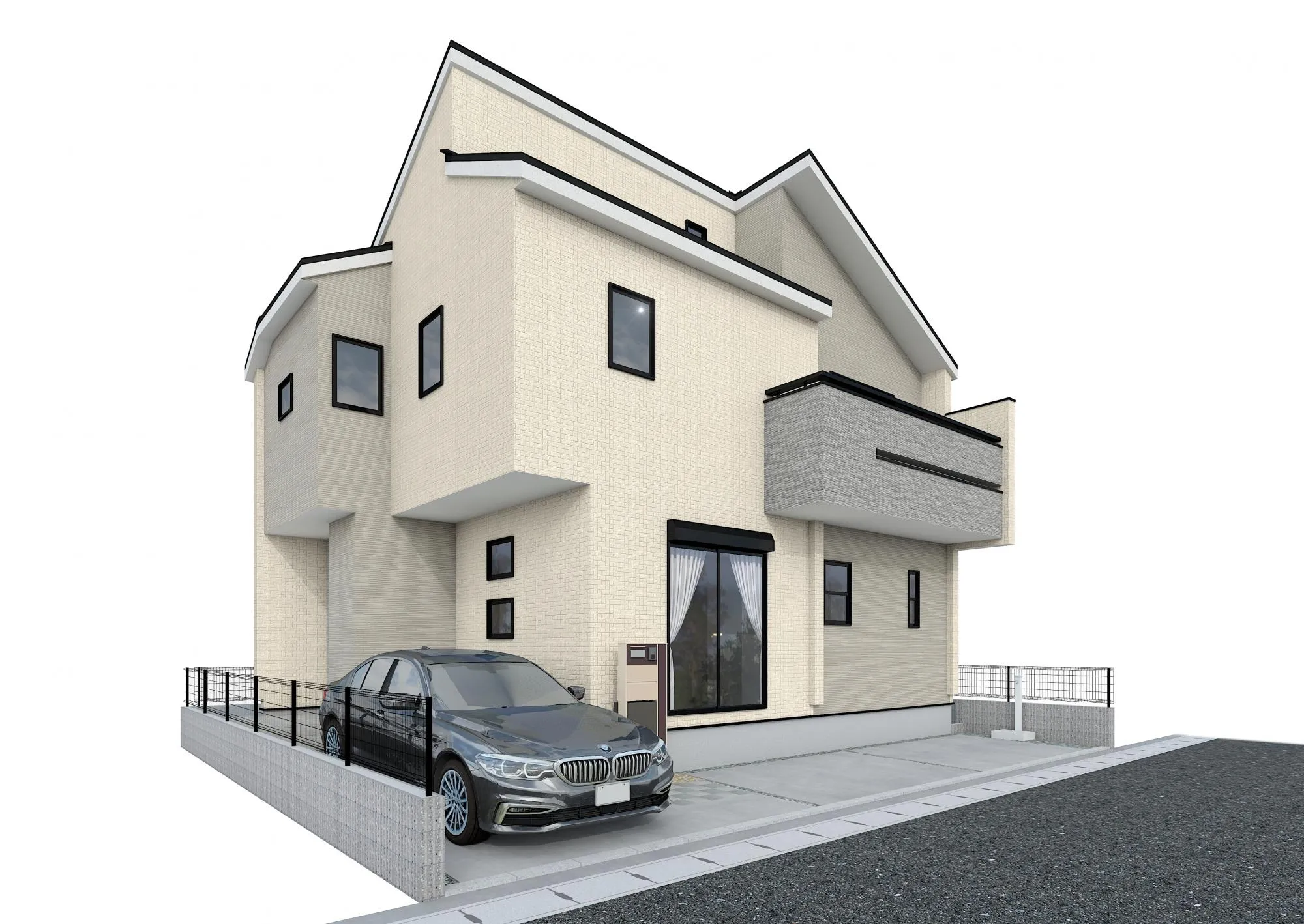 完成予想パース