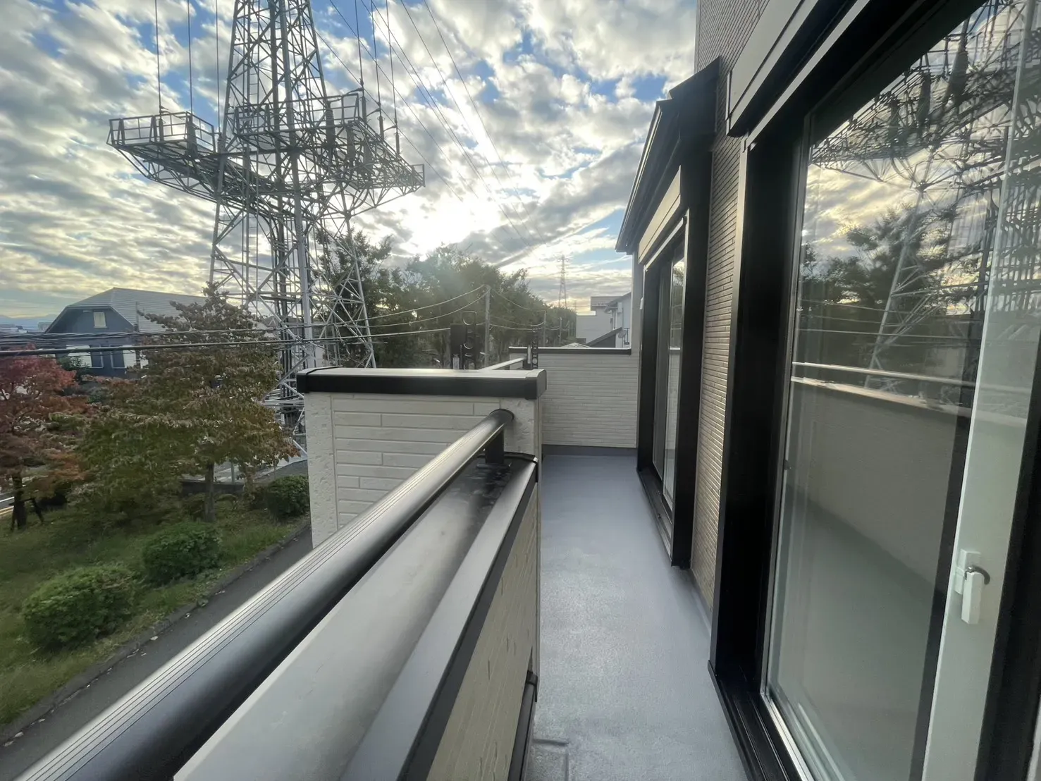 1号棟バルコニー(2025年11月撮影)