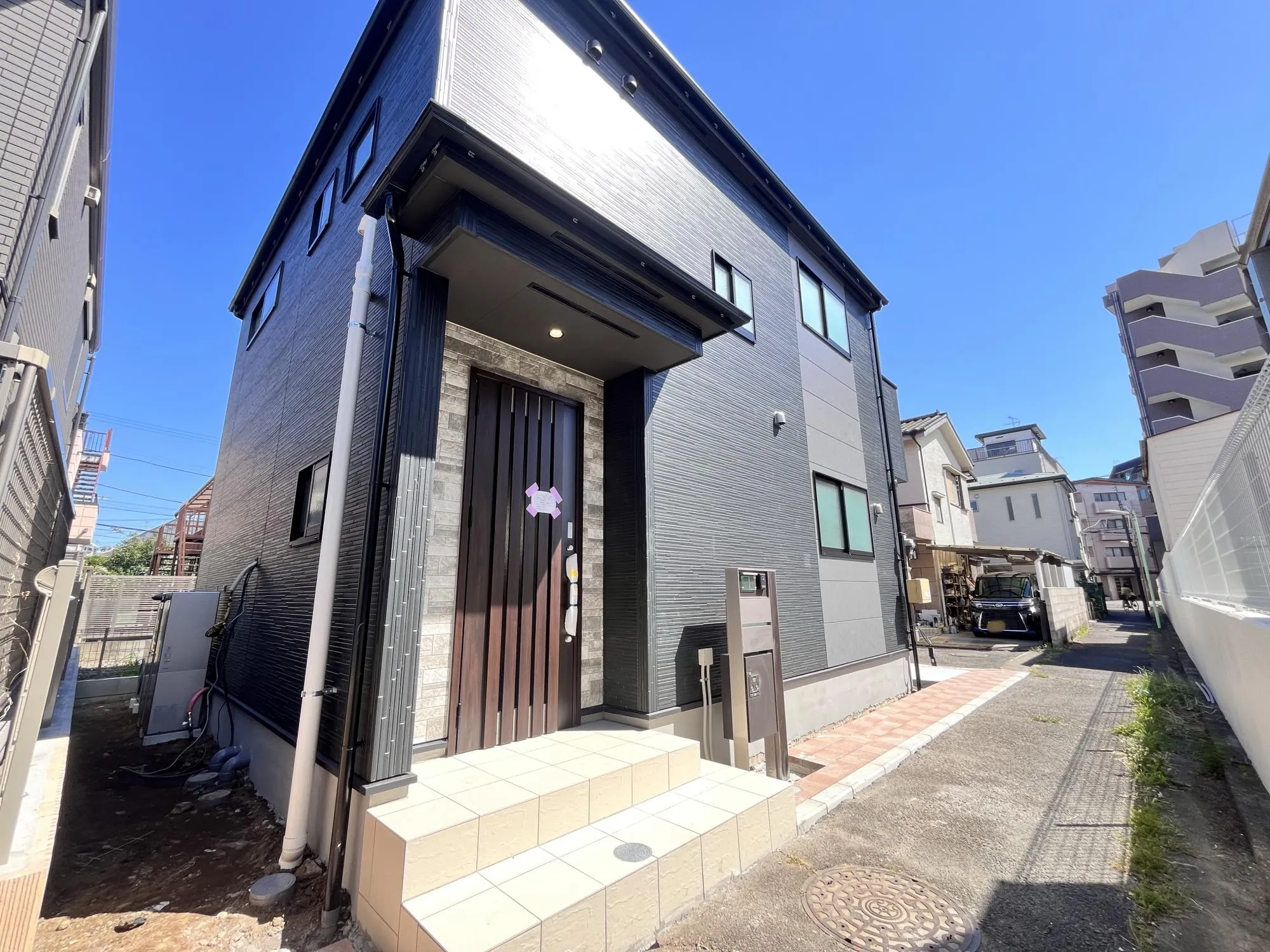 全体外構(玄関側)