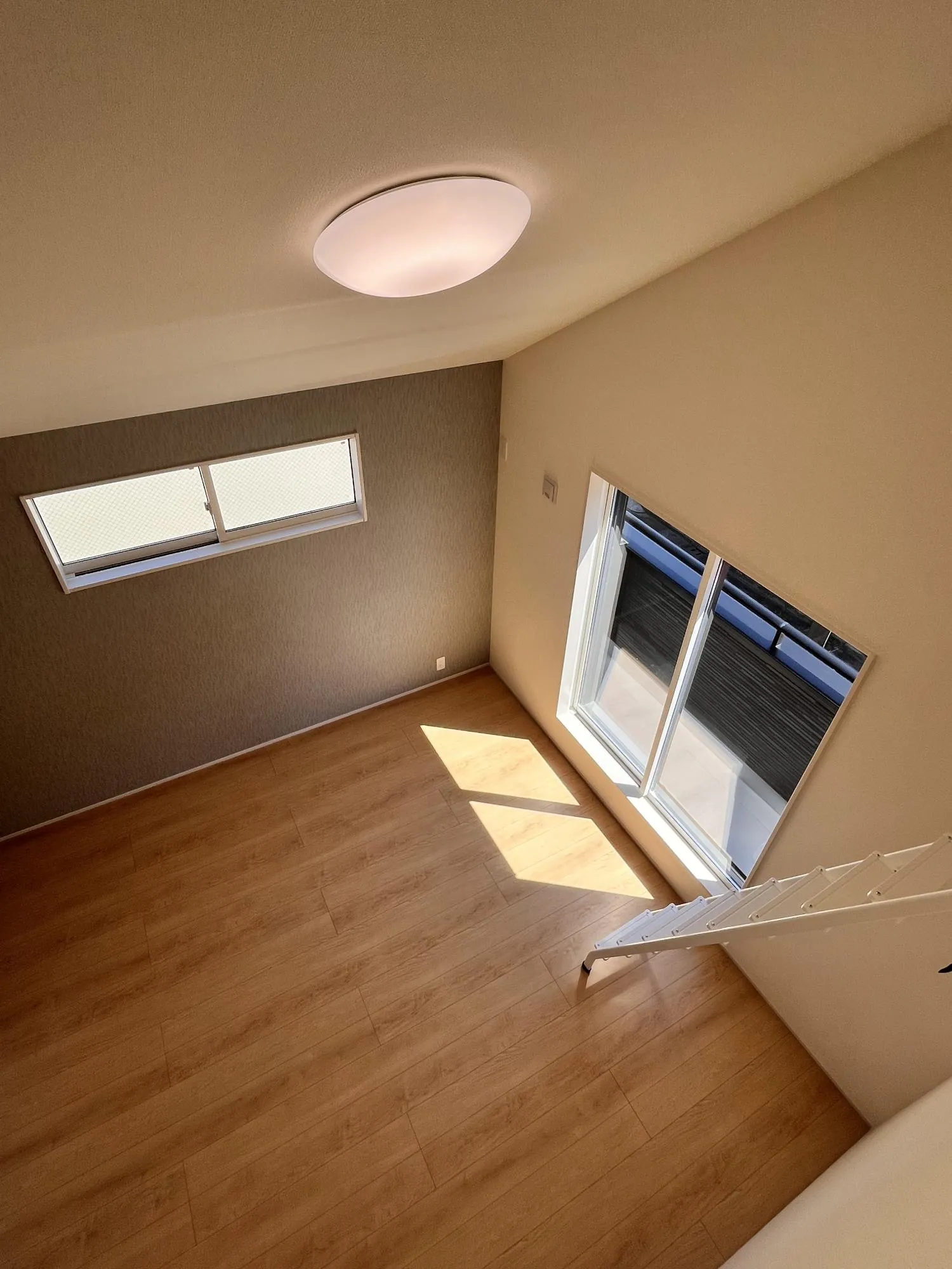 8.0帖ロフト付き洋室(勾配天井)