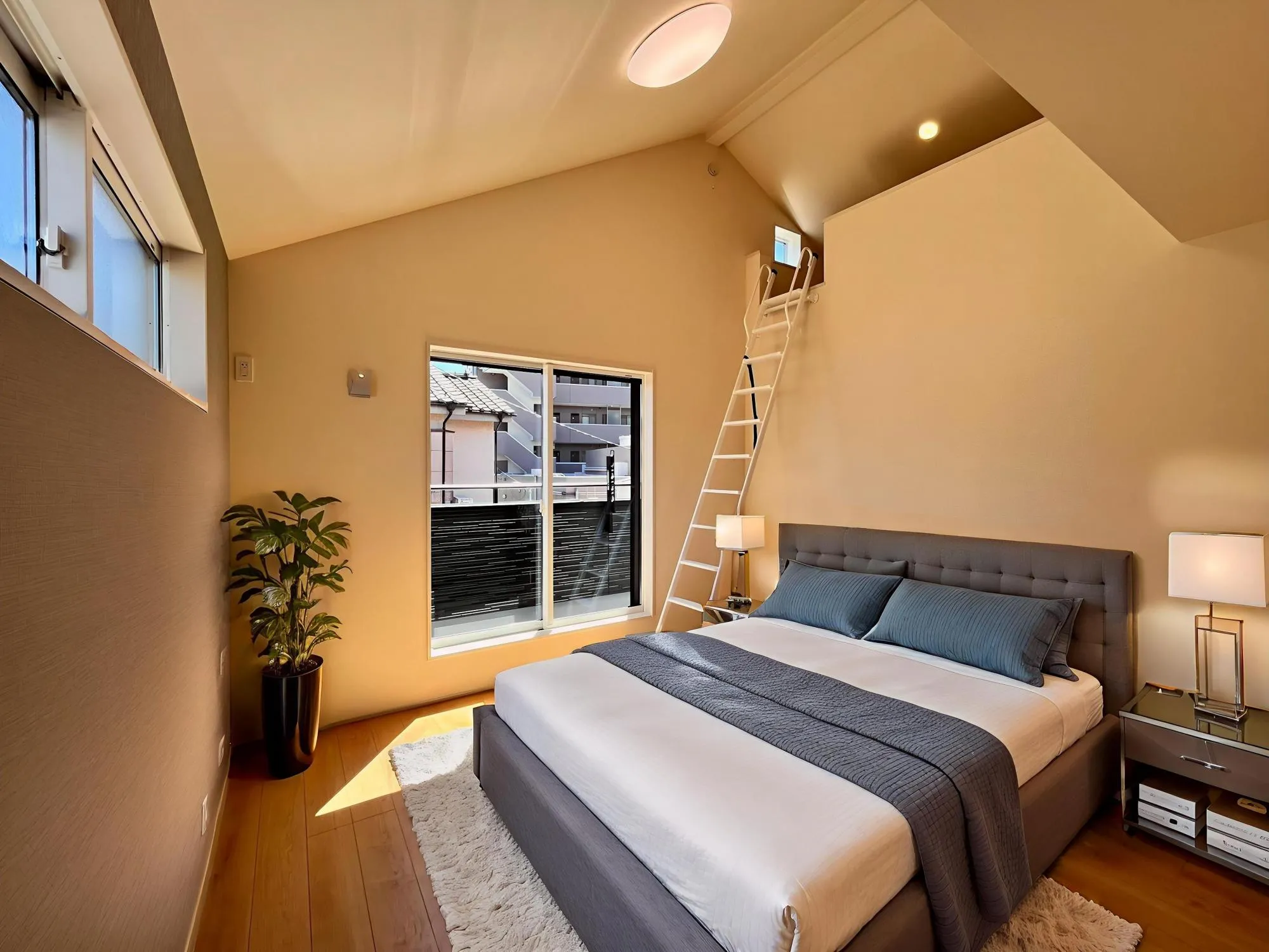 ロフト付き洋室家具あり(家具はCGです)