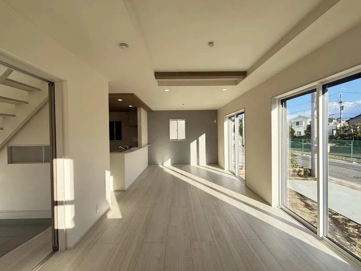 1号棟LDK20.62帖(2026年1月撮影)