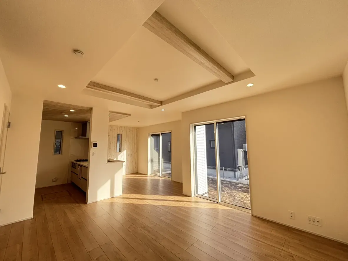 2号棟LDK18.25帖(2026年1月撮影)