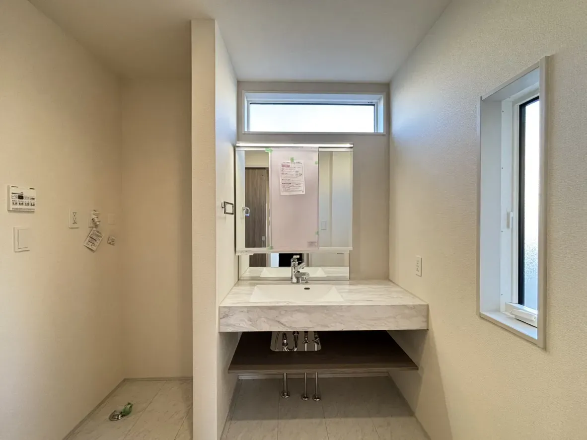 5号棟洗面台(2025年12月撮影)