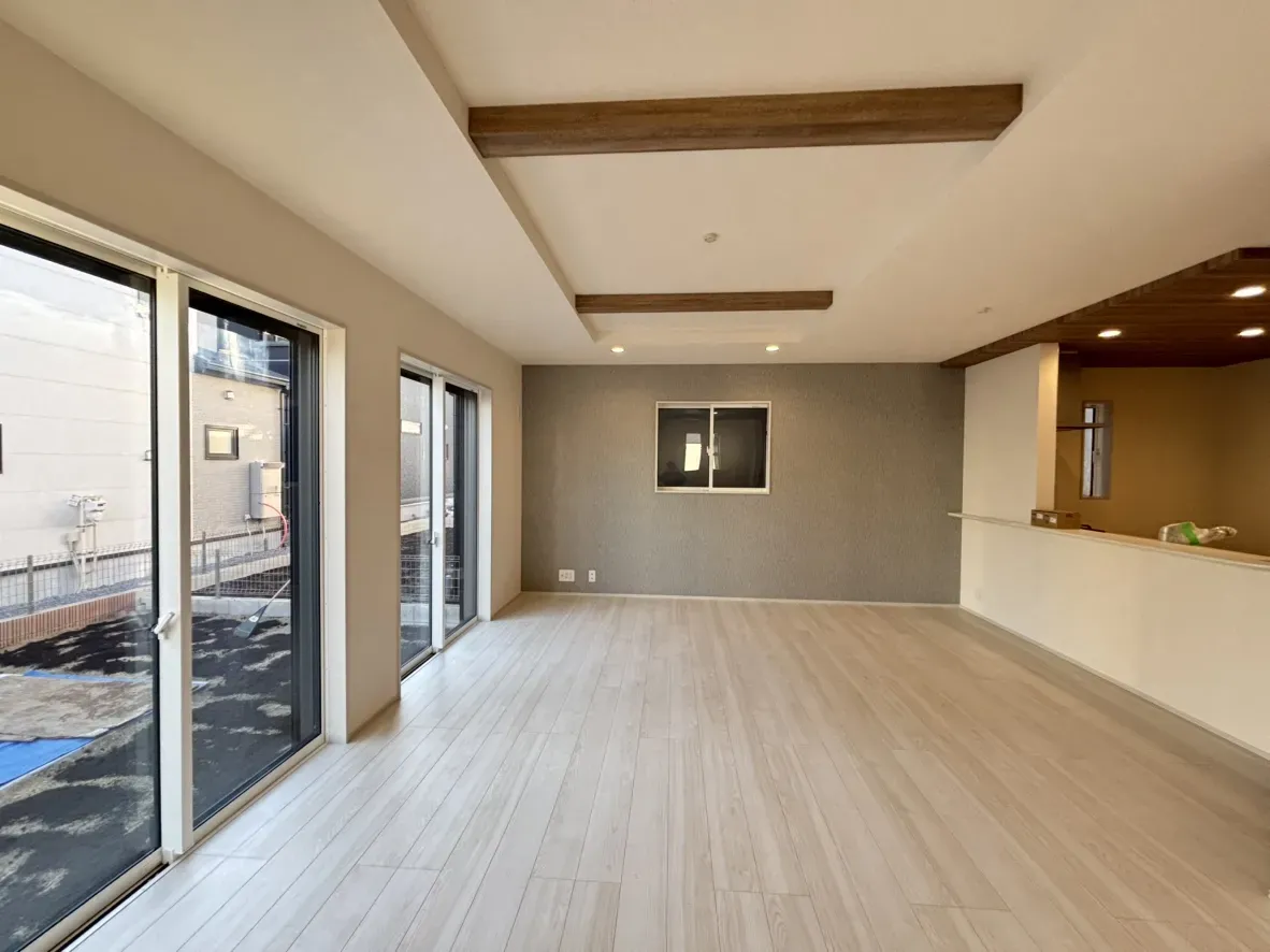 5号棟LDK25.0帖(2025年12月撮影)