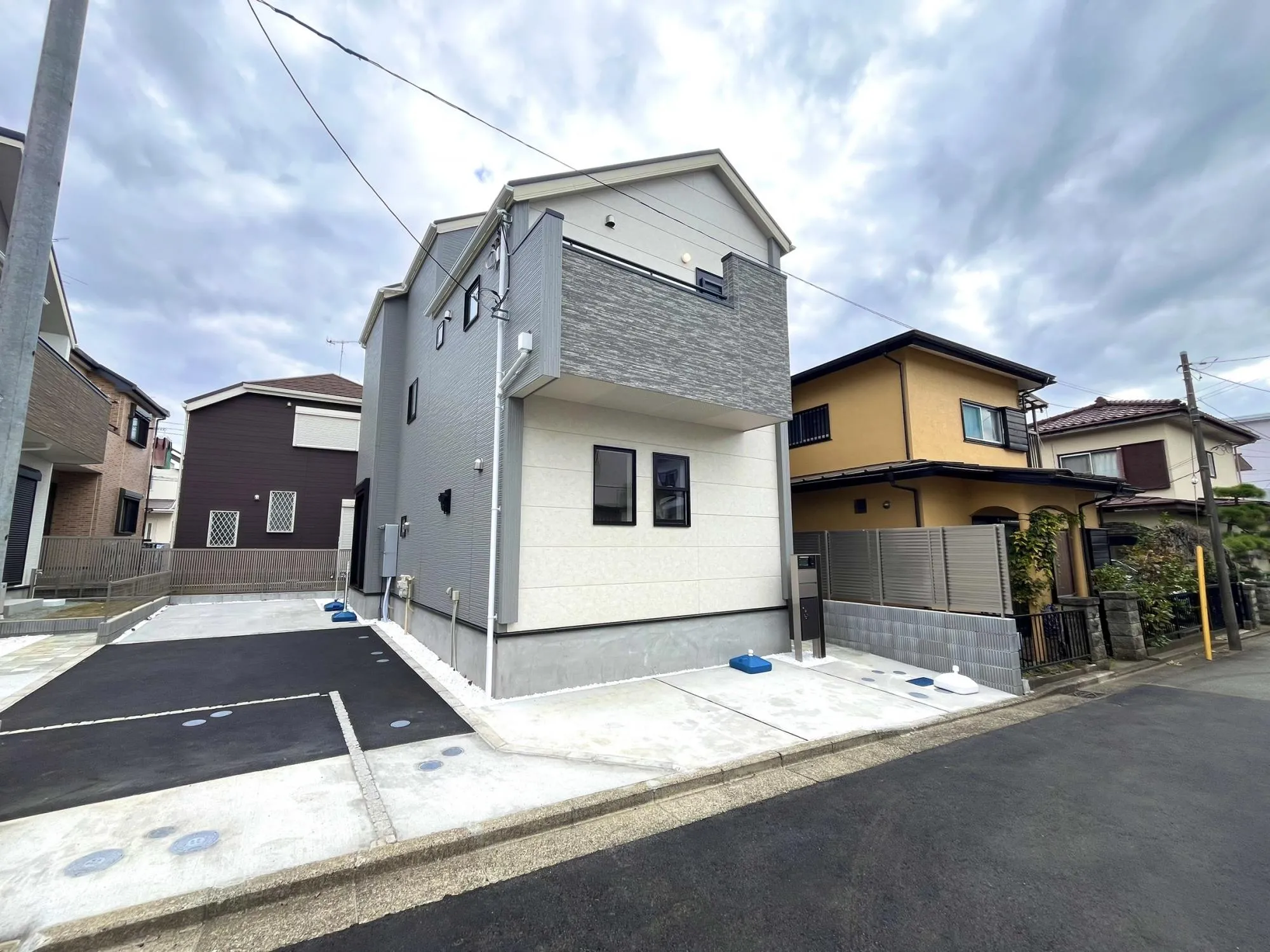 交通量が少なく、落ち着いた住環境が魅力の物件です。