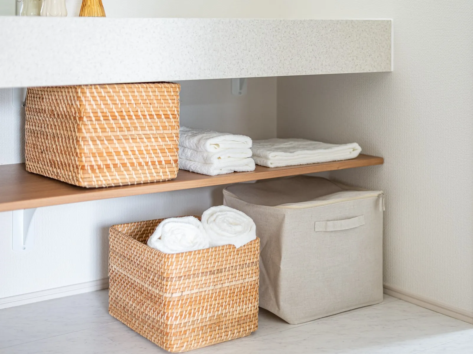 【イメージ写真】1号棟洗面所・スマートサニタリーU