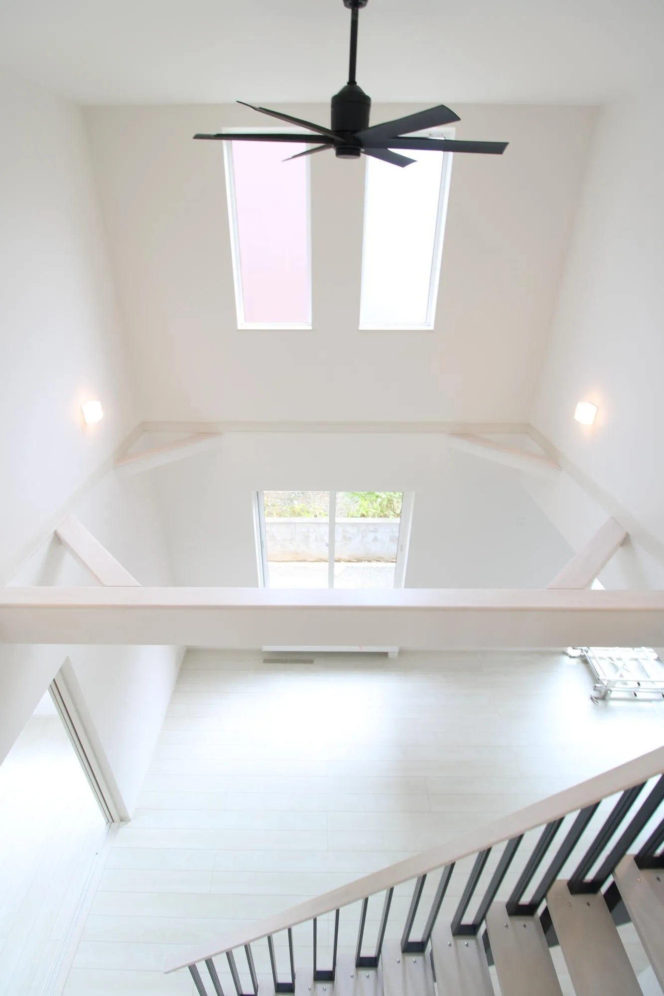 リビング吹き抜け