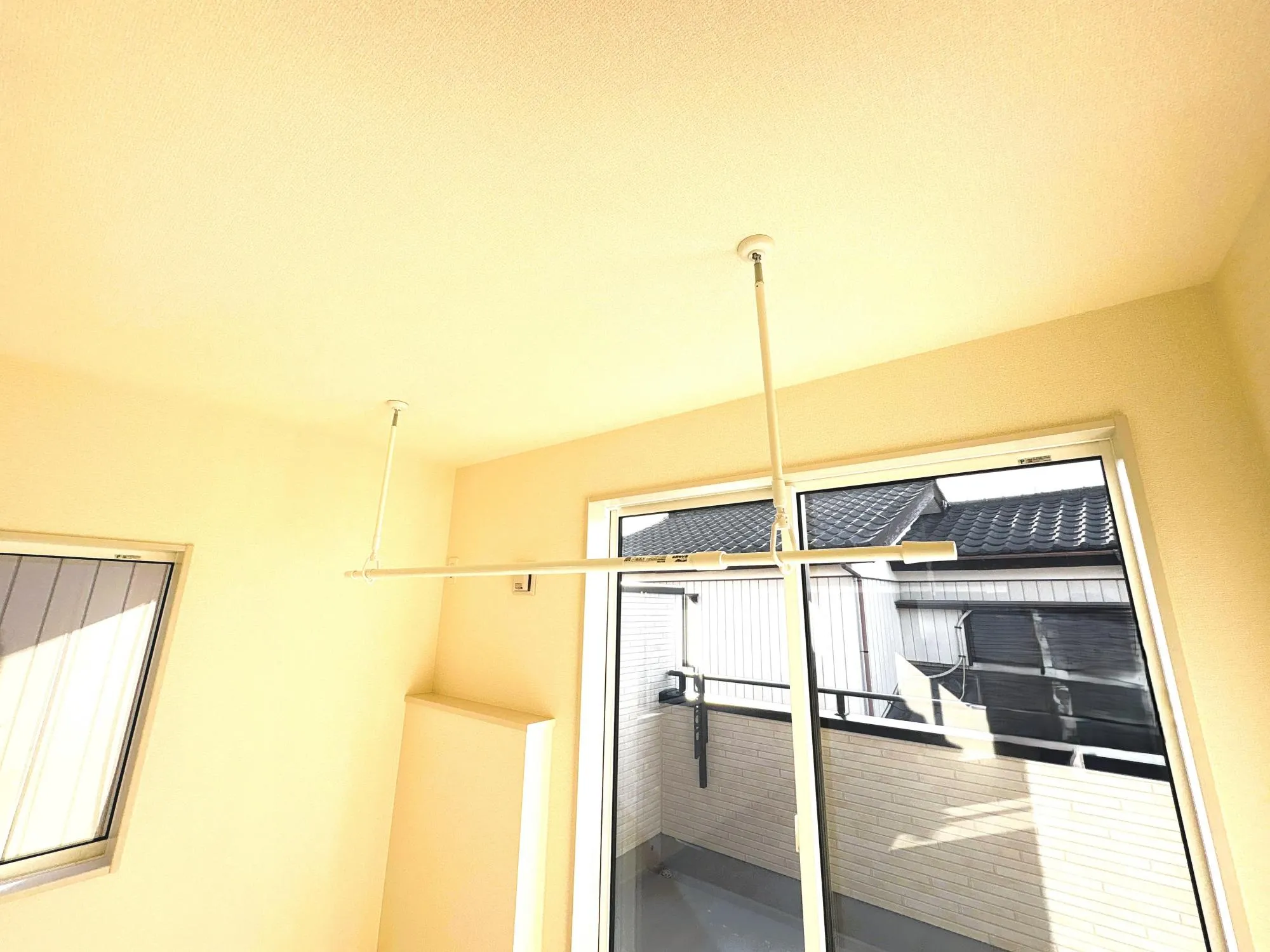 1号棟　室内物干