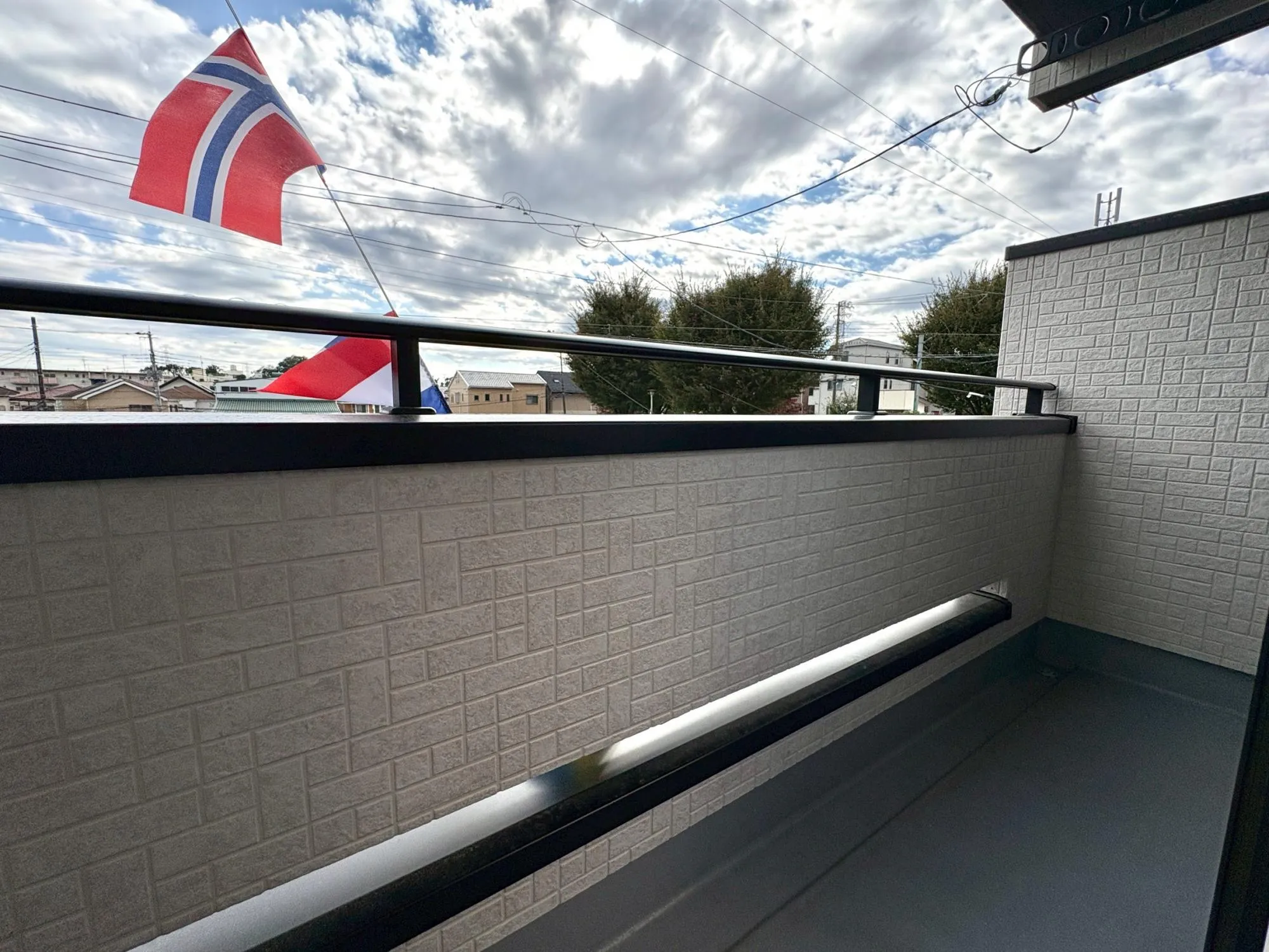 【1号棟】バルコニー