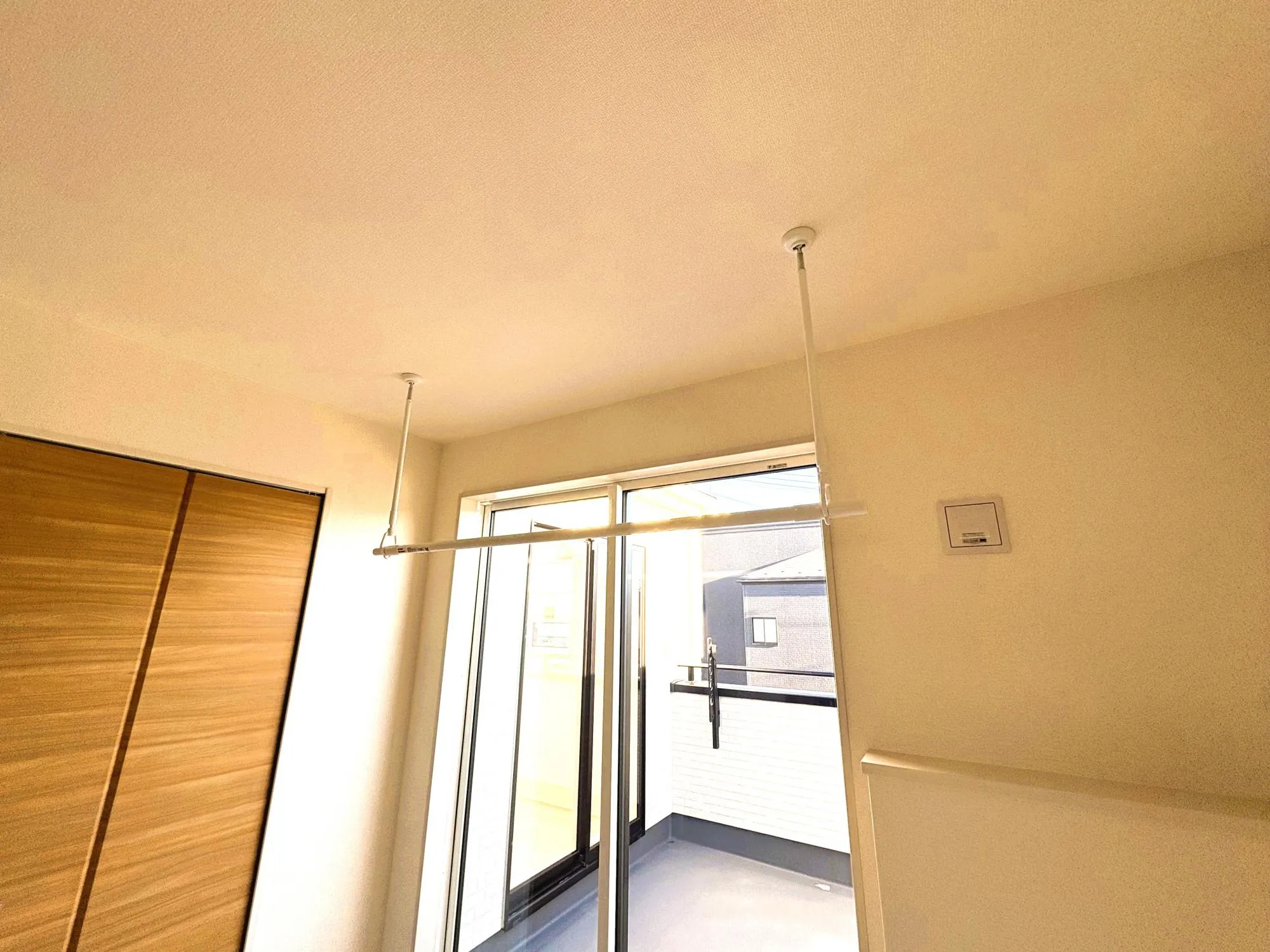 3号棟　室内物干