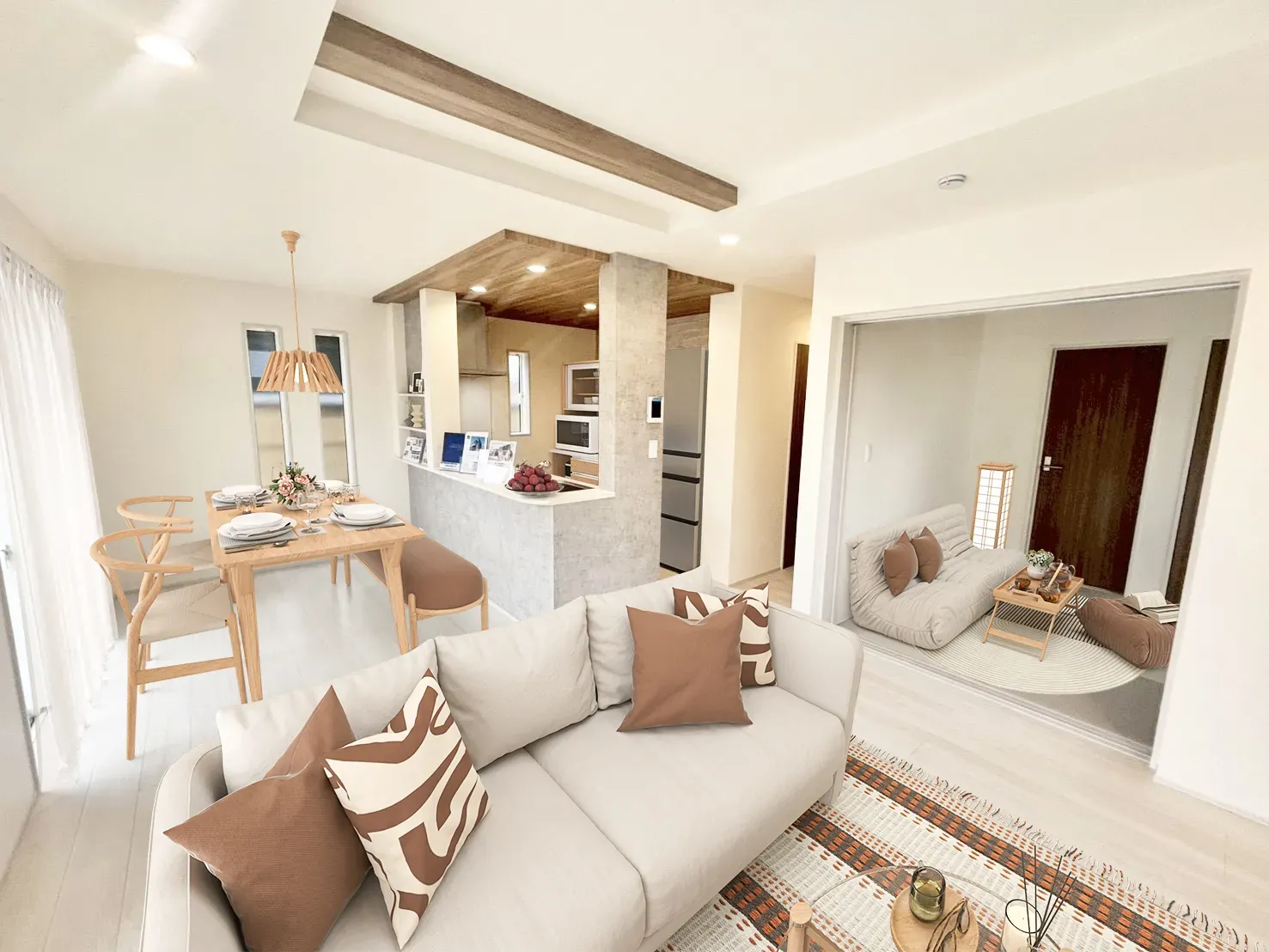 内観　家具イメージ　1号棟