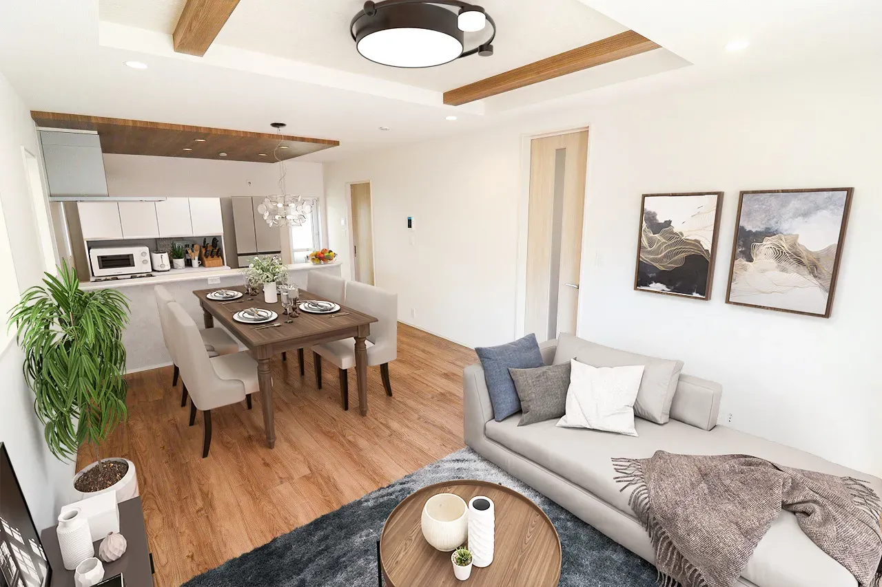 LDK(家具はCGです)