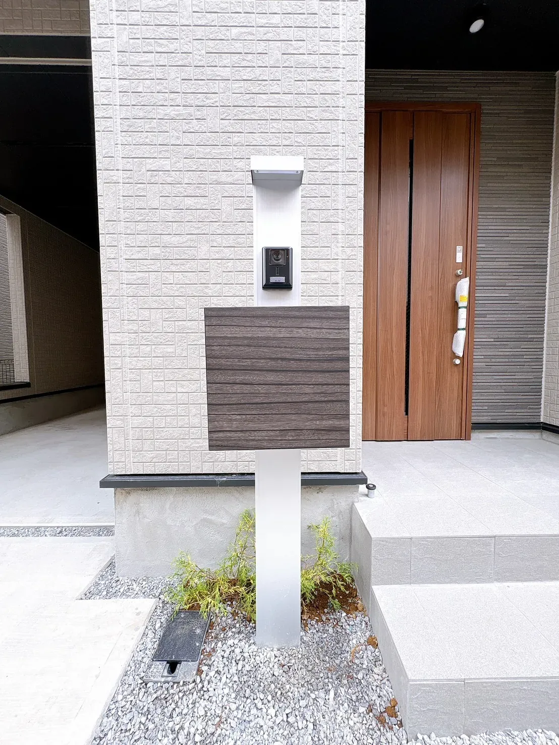 【ポスト付きインターホン】