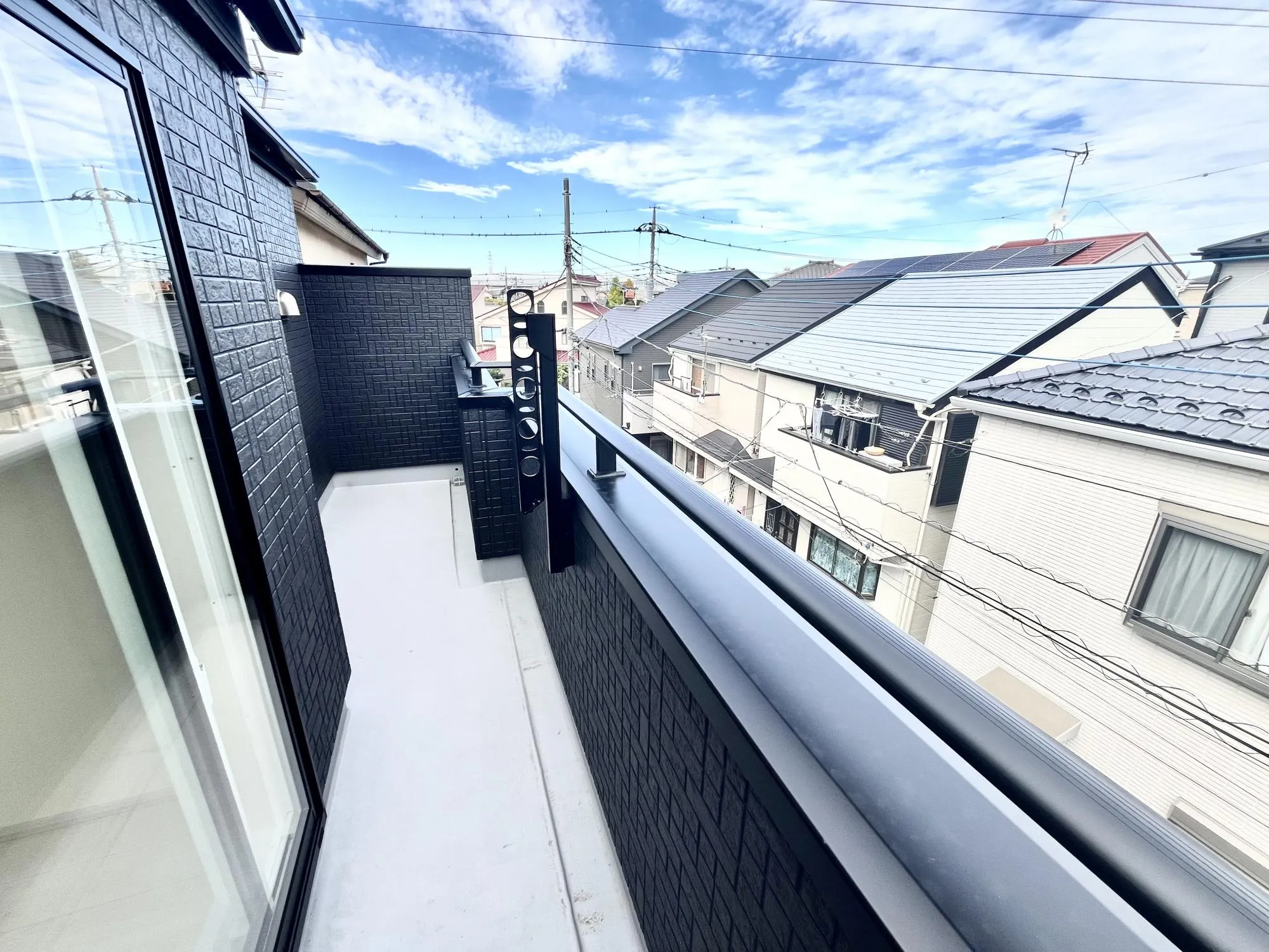 東向きワイドバルコニー。朝の光で家族の一日がやさしく始まります