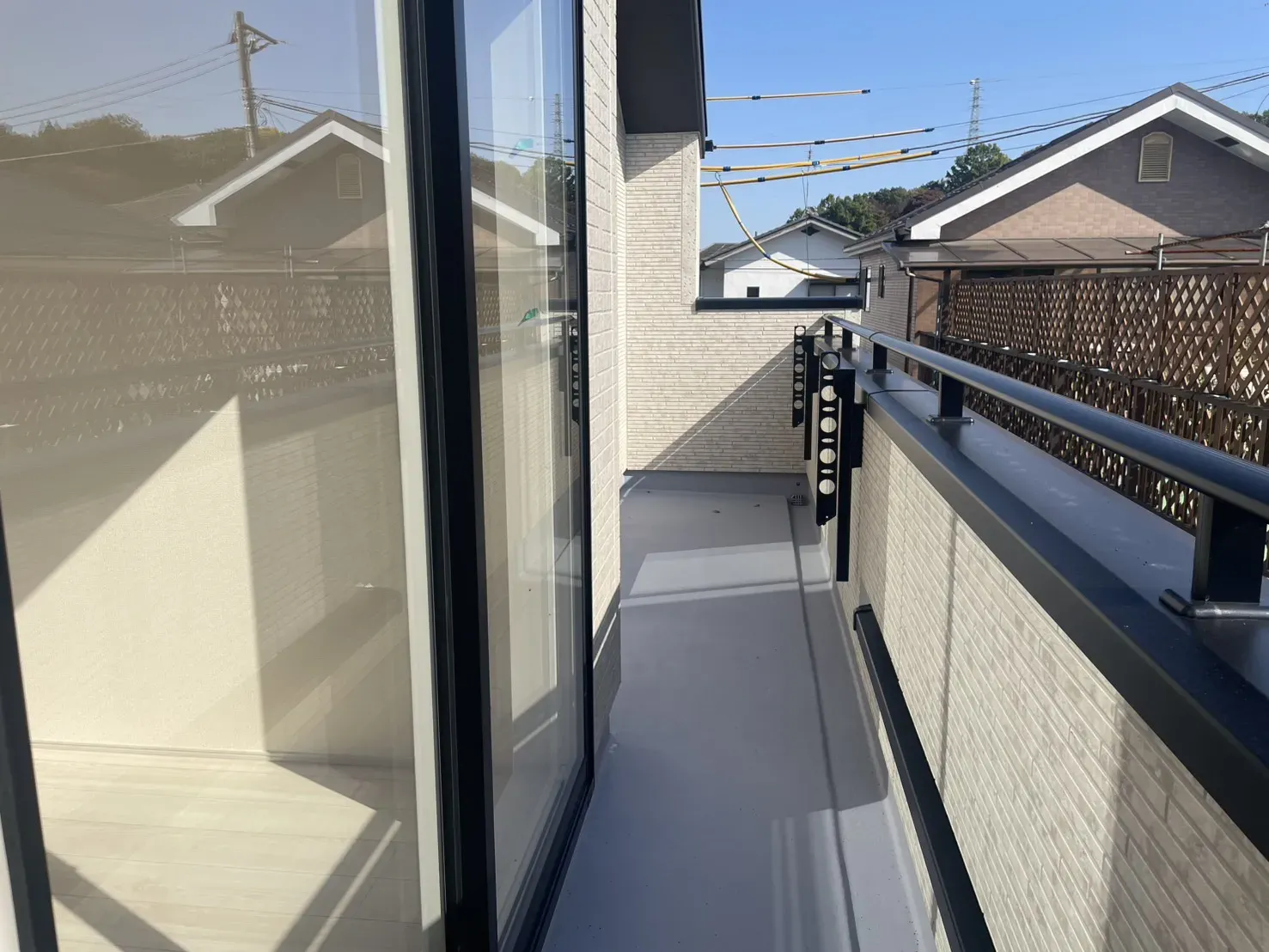 2号棟バルコニー(2025年11月撮影)